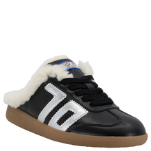 Load image into Gallery viewer, Easter FL Slide Sneaker in Black Silver