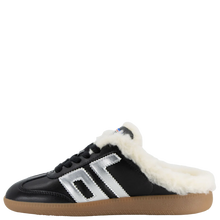 Load image into Gallery viewer, Easter FL Slide Sneaker in Black Silver