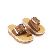 Load image into Gallery viewer, Mellow Glow Sandal in Brown