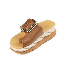 Load image into Gallery viewer, Mellow Glow Sandal in Brown