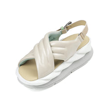 Load image into Gallery viewer, Mellow Mana Sandal in Cream