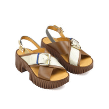 Load image into Gallery viewer, Plia Juno Sandal in Sienna