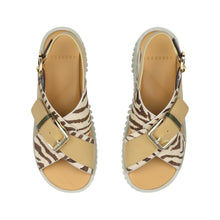 Load image into Gallery viewer, Plia Juno Sandal in Zebra Mix