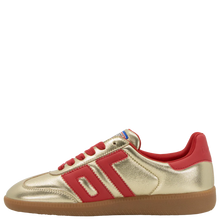 Load image into Gallery viewer, Cloud NM Sneaker in Gold Red