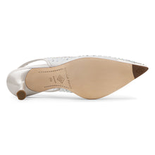 Load image into Gallery viewer, Eloise Heel in Pearl Mesh
