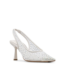 Load image into Gallery viewer, Eloise Heel in Pearl Mesh
