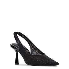 Load image into Gallery viewer, Eloise Heel in Black Mesh
