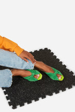 Load image into Gallery viewer, Cerfew Sandal in Grass Satin
