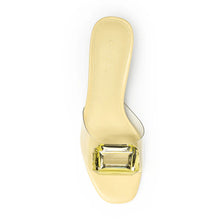 Load image into Gallery viewer, Park Ave Jewel Heel in Yellow

