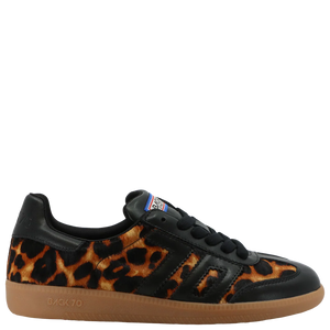 Cloud P Sneaker in Leopard Black