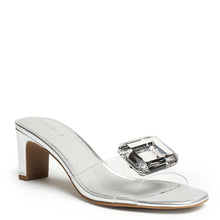 Load image into Gallery viewer, Park Ave Jewel Heel in Silver
