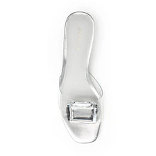 Load image into Gallery viewer, Park Ave Jewel Heel in Silver
