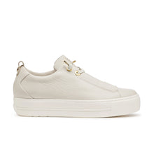 Load image into Gallery viewer, paul green faye sneaker in ivory gold
