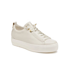 Load image into Gallery viewer, paul green faye sneaker in ivory gold
