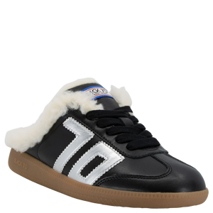 Easter FL Slide Sneaker in Black Silver