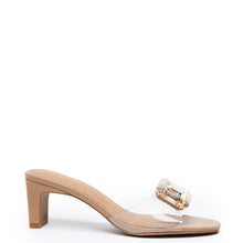 Load image into Gallery viewer, Park Ave Jewel Heel in Tea
