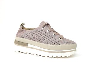 Bliss Sneaker in Coco/Nude