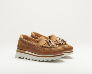 Softwaves Lisha Loafer in Noisette