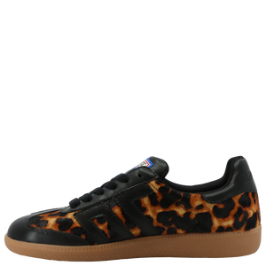 Cloud P Sneaker in Leopard Black