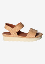 Load image into Gallery viewer, Abrilla Sandal in Natural Gold
