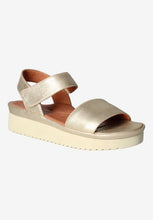 Load image into Gallery viewer, Abrilla Sandal in Gold Stardust
