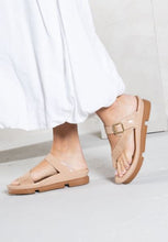 Load image into Gallery viewer, Alanza Sandal in Nude Suede
