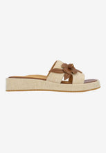 Load image into Gallery viewer, Aldara Sandal in Natural Linen
