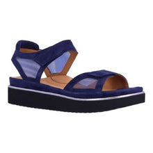 Load image into Gallery viewer, Arna Sandal in Navy Suede

