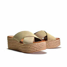 Load image into Gallery viewer, Bella Wedge in Arena Suede
