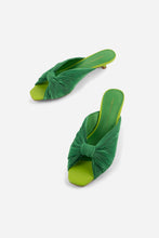 Load image into Gallery viewer, Cerfew Sandal in Grass Satin
