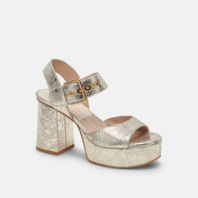Load image into Gallery viewer, Bobby Heel in Platinum Leather
