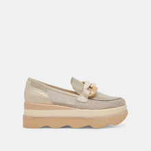 Load image into Gallery viewer, Jaksen Sneaker in Gold Mesh
