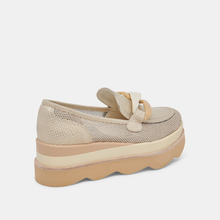 Load image into Gallery viewer, Jaksen Sneaker in Gold Mesh
