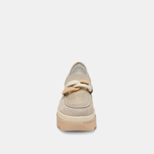 Load image into Gallery viewer, Jaksen Sneaker in Gold Mesh
