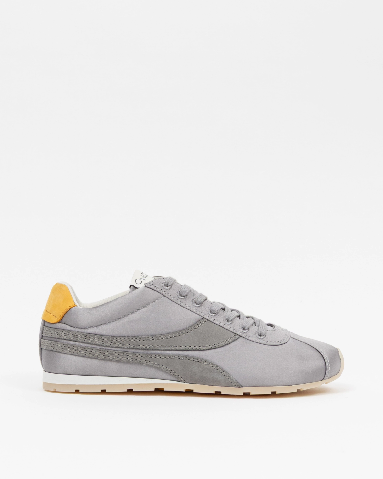 Essex Sneaker Silver Grey Satin
