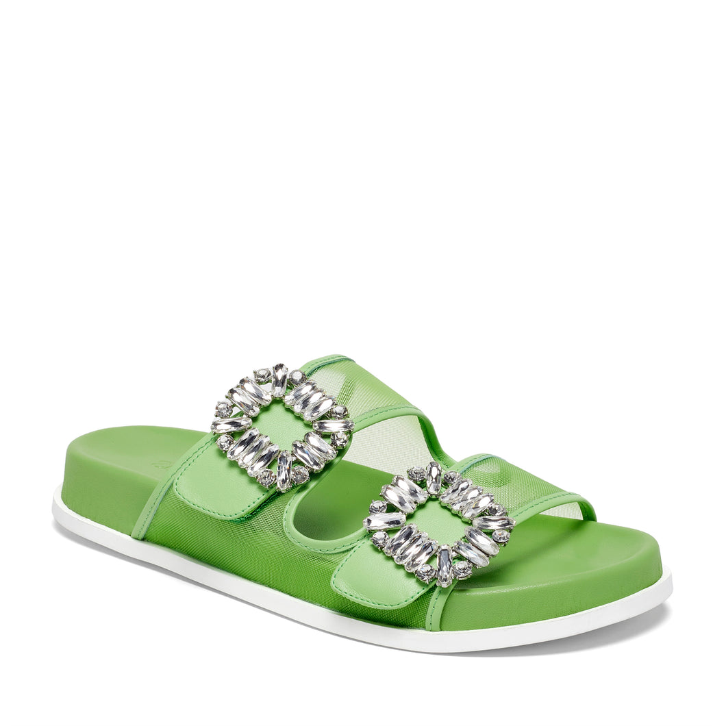 Toastey-To Sandal in Lime
