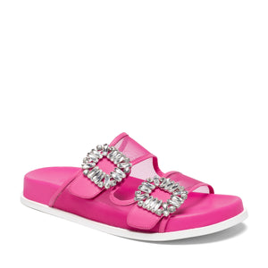 Toastey-To Sandal in Hot Pink