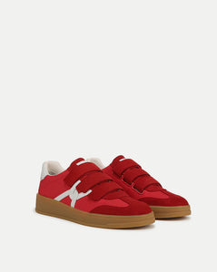 Regan Sneaker in Poppy Red