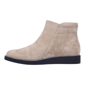 Jaidly Bootie in Taupe Suede