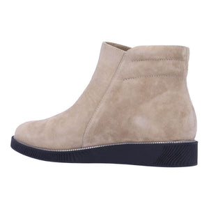 Jaidly Bootie in Taupe Suede