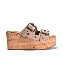 Load image into Gallery viewer, Jayne Wedge in Sahara Suede
