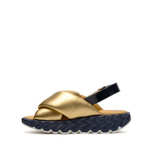 Load image into Gallery viewer, Jabara Coil Sandal in Gold
