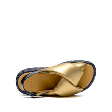 Load image into Gallery viewer, Jabara Coil Sandal in Gold
