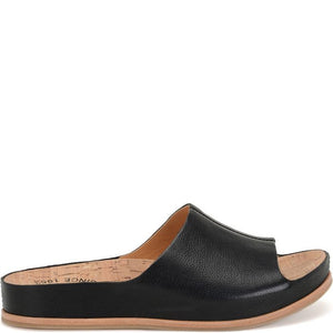 Tutsi Slide Sandal in Black