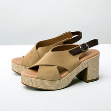 Load image into Gallery viewer, Marianne Sandal in Arena Suede
