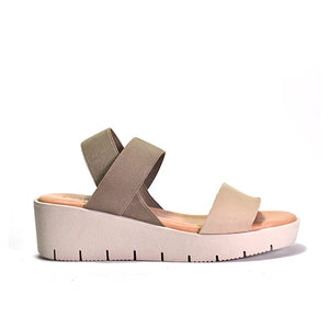 Morgan Sandal in Taupe