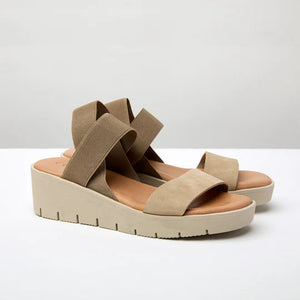 Morgan Sandal in Taupe