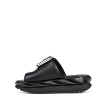Load image into Gallery viewer, Mellow Glow Sandal in Pure Black
