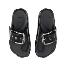Load image into Gallery viewer, Mellow Glow Sandal in Pure Black
