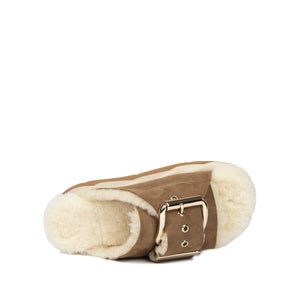 Mellow Laze Slide in Tan